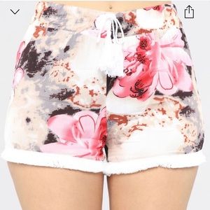 Floral shorts